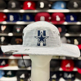 New Era Dallas Cowboys Fisherman Hat | Silver / Blue Under Brim