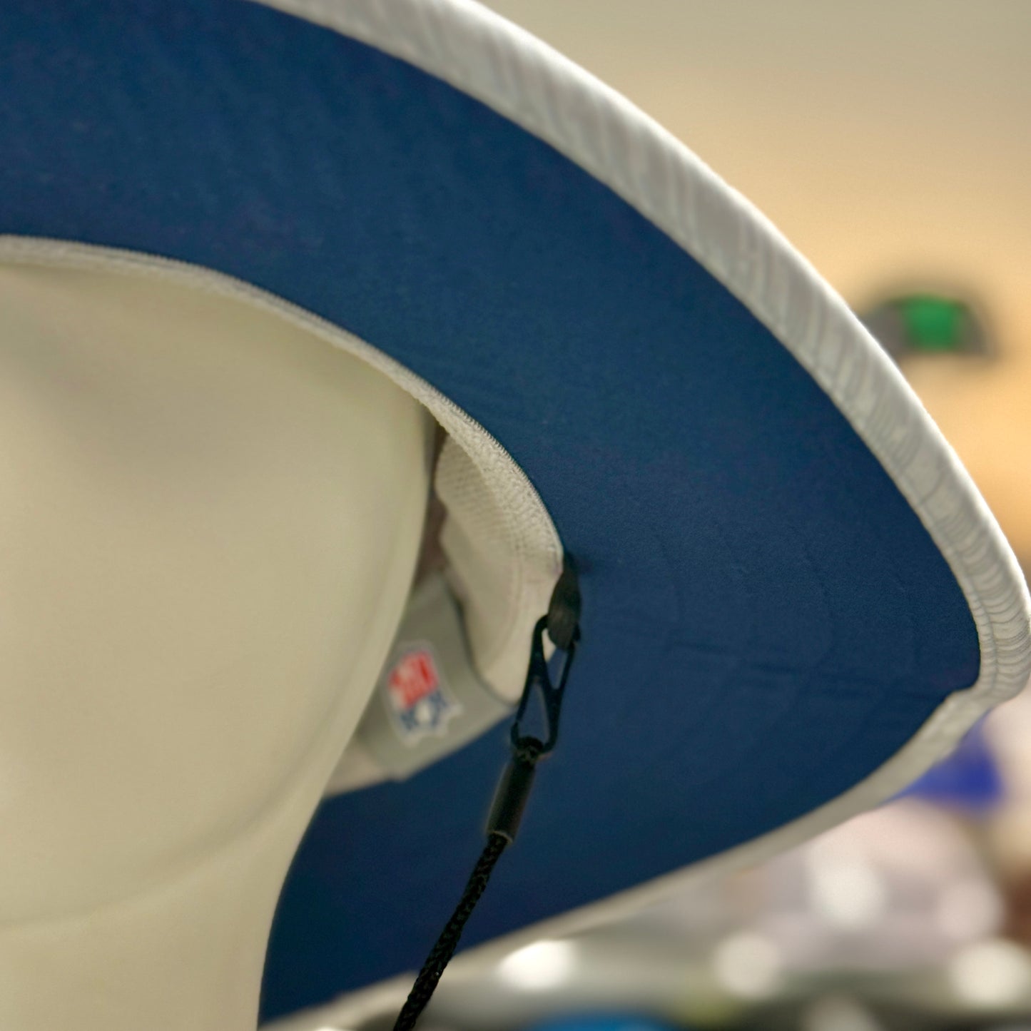 New Era Dallas Cowboys Fisherman Hat | Silver / Blue Under Brim
