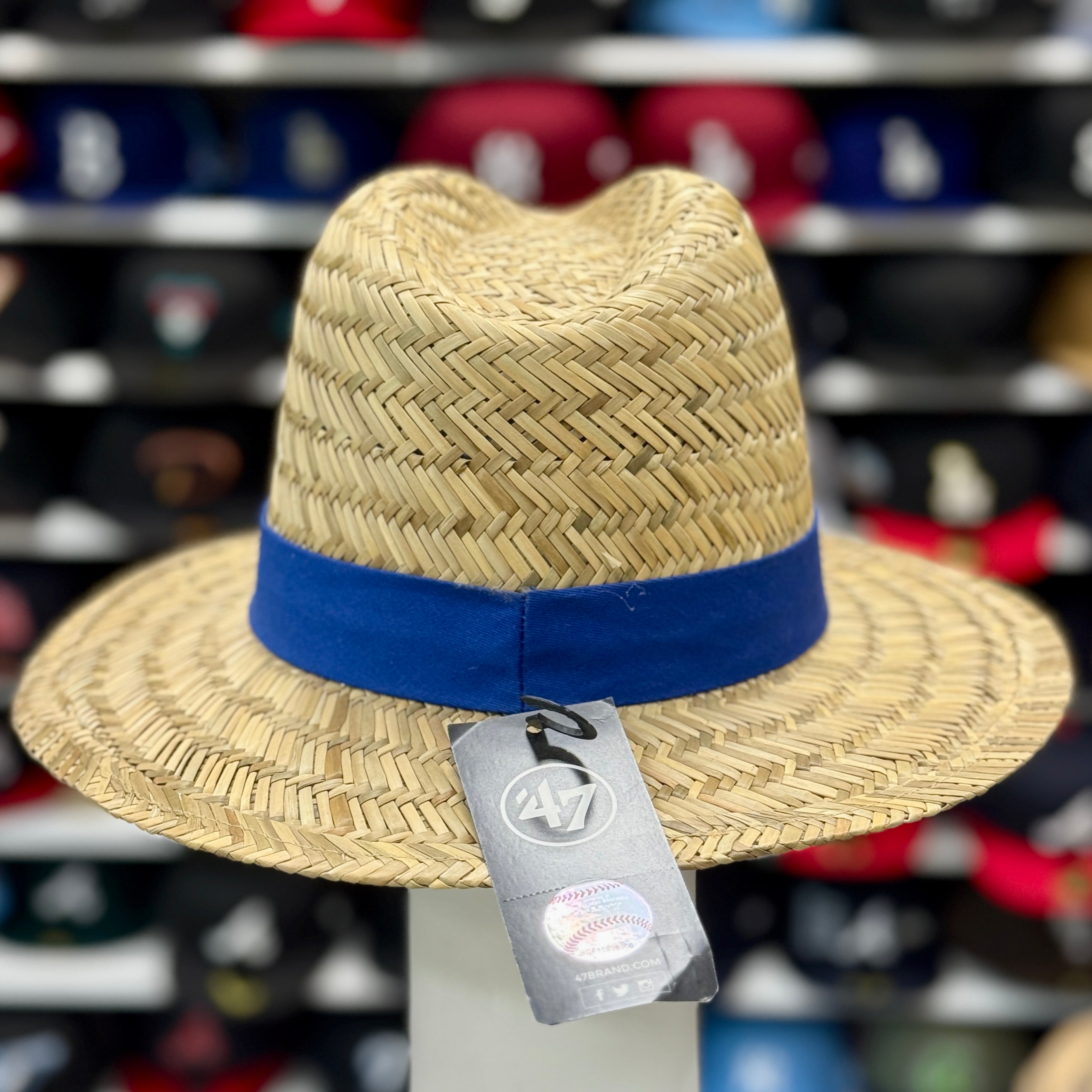 Los Angeles Dodgers '47 Brand Straw Hat - Product Image