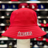 New Era Los Angeles Angels Red Bucket Hat