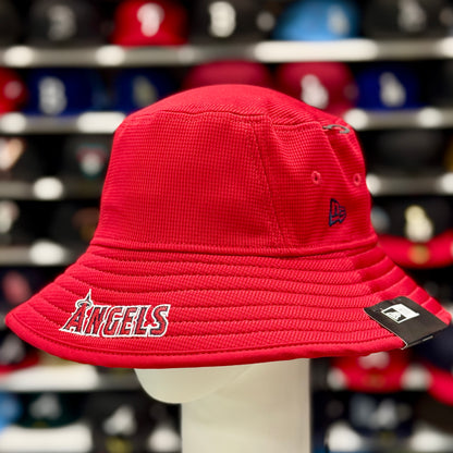New Era Los Angeles Angels Bucket Hat | Red