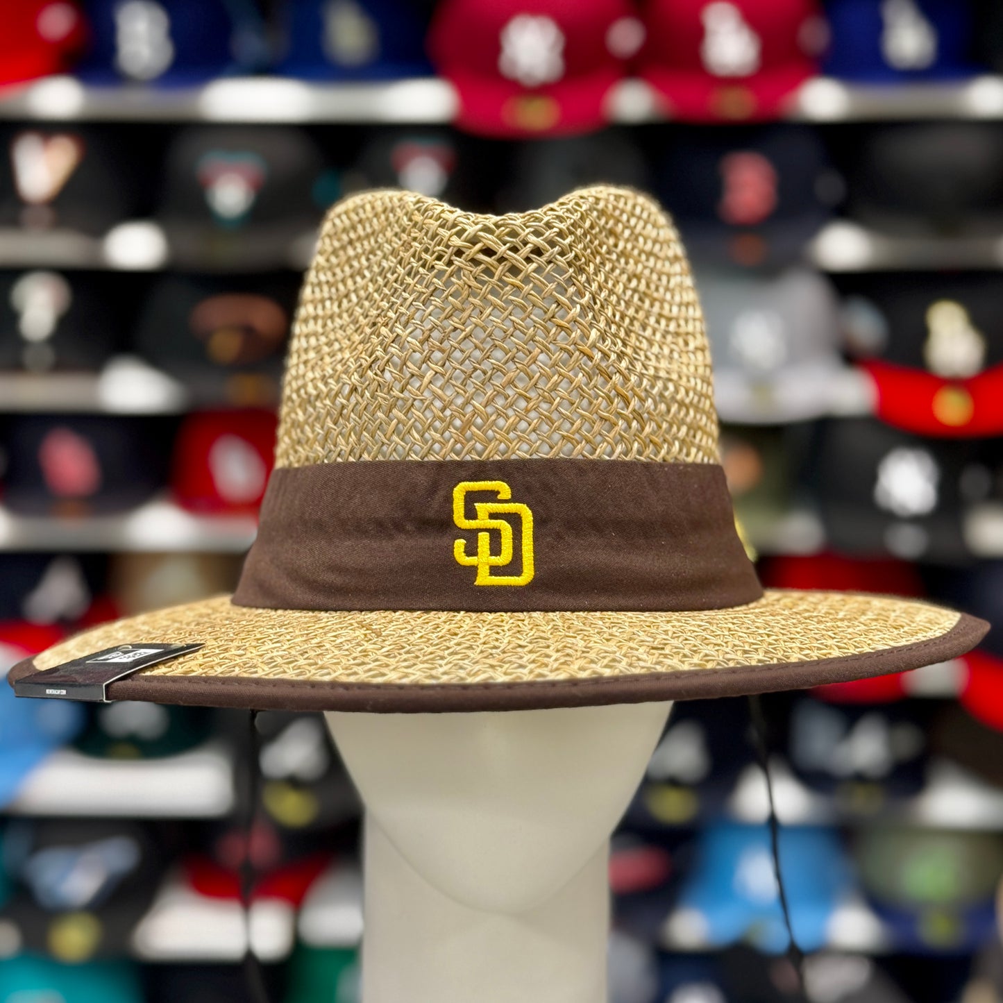 New Era San Diego Padres Straw Hat