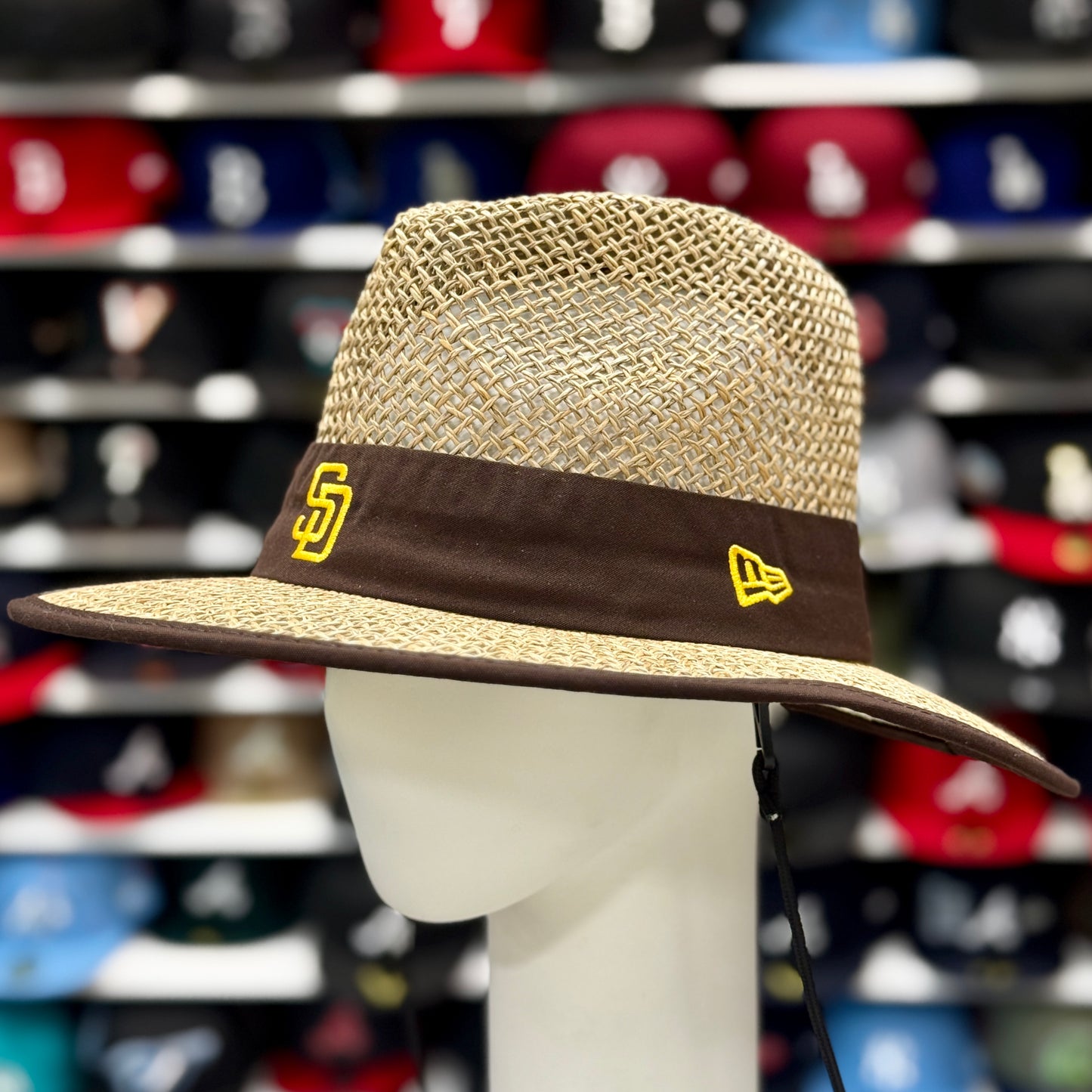 New Era San Diego Padres Straw Hat