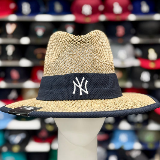 New Era New York Yankees MLB Straw Hat