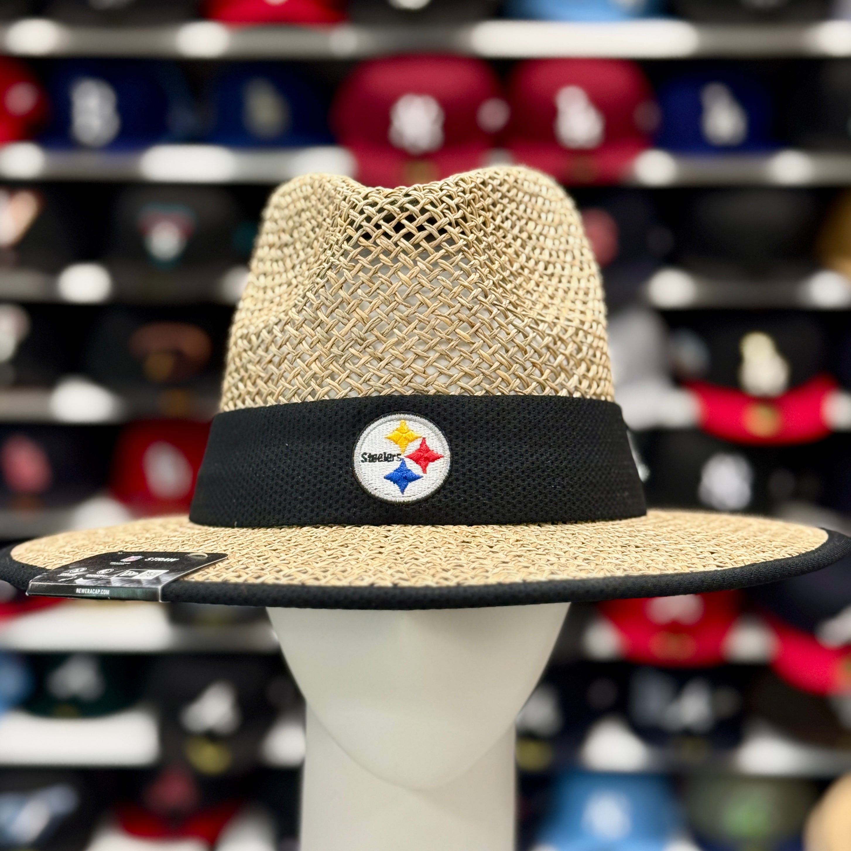 New Era Pittsburgh Steelers Straw Hat - Product Image