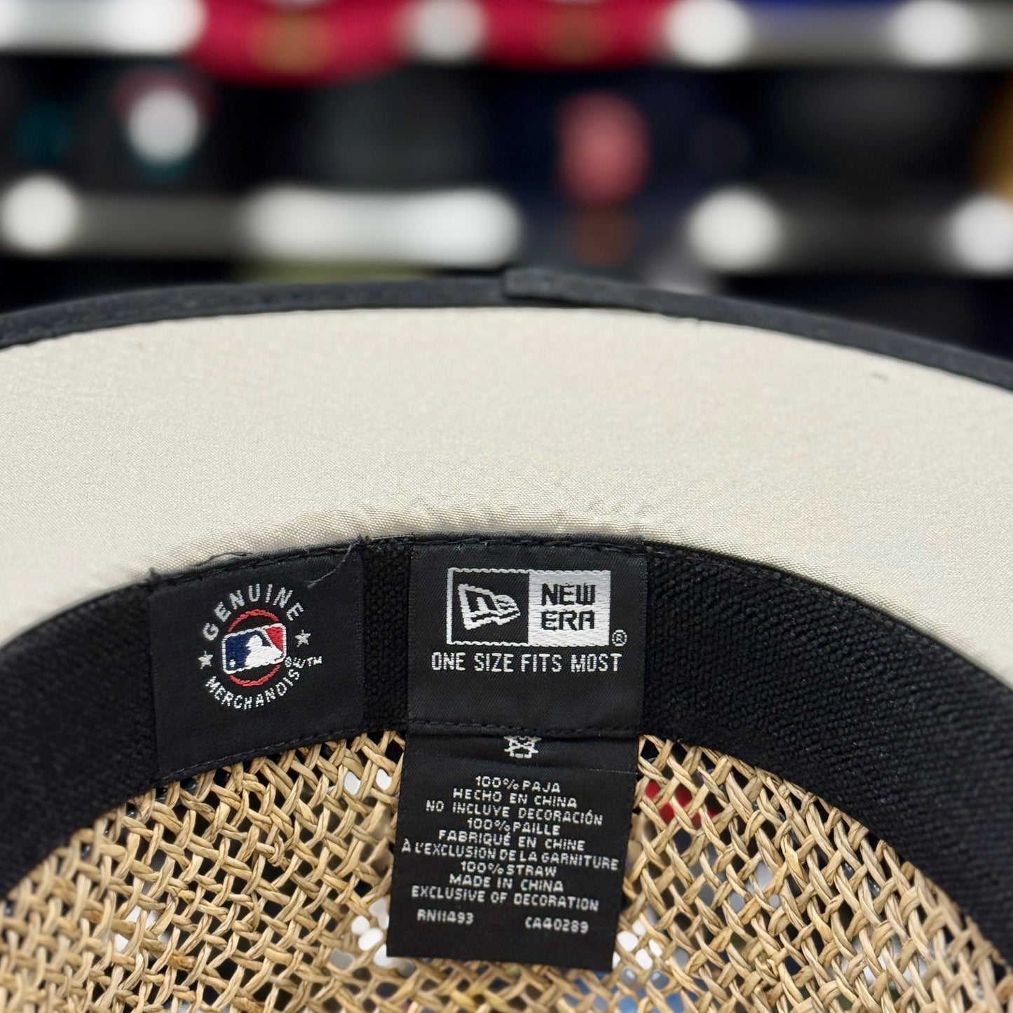 New Era San Francisco Giants Straw Hat
