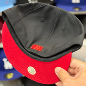 New Era Los Angeles Dodgers 'Vista Mini Logo' Black 59FIFTY Fitted Hat - Product Image