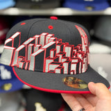 New Era 'City Skyline' Black 59FIFTY Fitted Hat