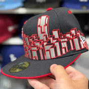 New Era 'City Skyline' Black 59FIFTY Fitted Hat - Product Image
