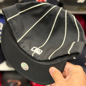 New Era New York Yankees 'Pinstripe' Black 59FIFTY Fitted Hat - Product Image