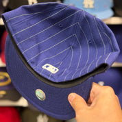 New Era New York Yankees 'Pinstripe' Blue 59FIFTY Fitted Hat - Product Image