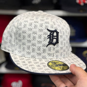 New Era Detroit Tigers 'Wallpaper Pack' White 59FIFTY Fitted Hat - Product Image