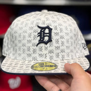 New Era Detroit Tigers 'Wallpaper Pack' White 59FIFTY Fitted Hat - Product Image