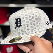 New Era Detroit Tigers 'Wallpaper Pack' White 59FIFTY Fitted Hat - Product Image