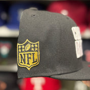 New Era Cleveland Browns 'Block Font' Black 9FIFTY Snapback - Product Image