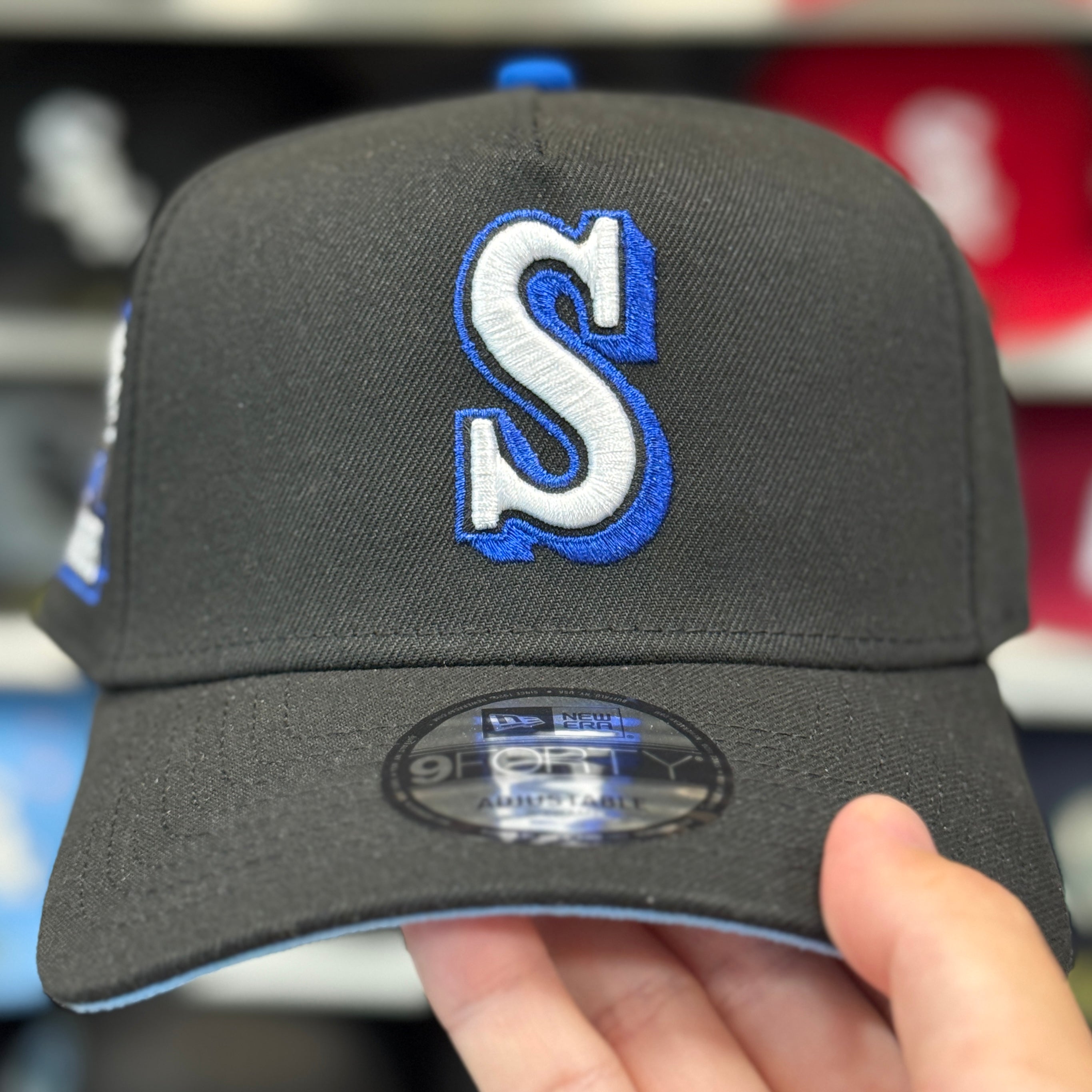New Era Seattle Mariners '30th Anniversary' A-Frame Navy/Black 9FIFTY Snapback - Product Image