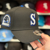 New Era Seattle Mariners '30th Anniversary' A-Frame Navy/Black 9FIFTY Snapback - Product Image
