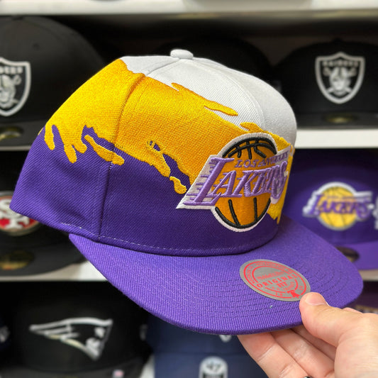 LA Lakers NBA Snapback | Vintage Mitchell & Ness Original Fit Adjustable Hat | Multicolor