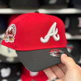 New Era Atlanta Braves '40th Anniversary' A-Frame Red/Black 9FORTY Snapback
