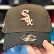 New Era Chicago White Sox '2005 World Series' A-Frame Brown/Black 9FORTY Snapback - Product Image