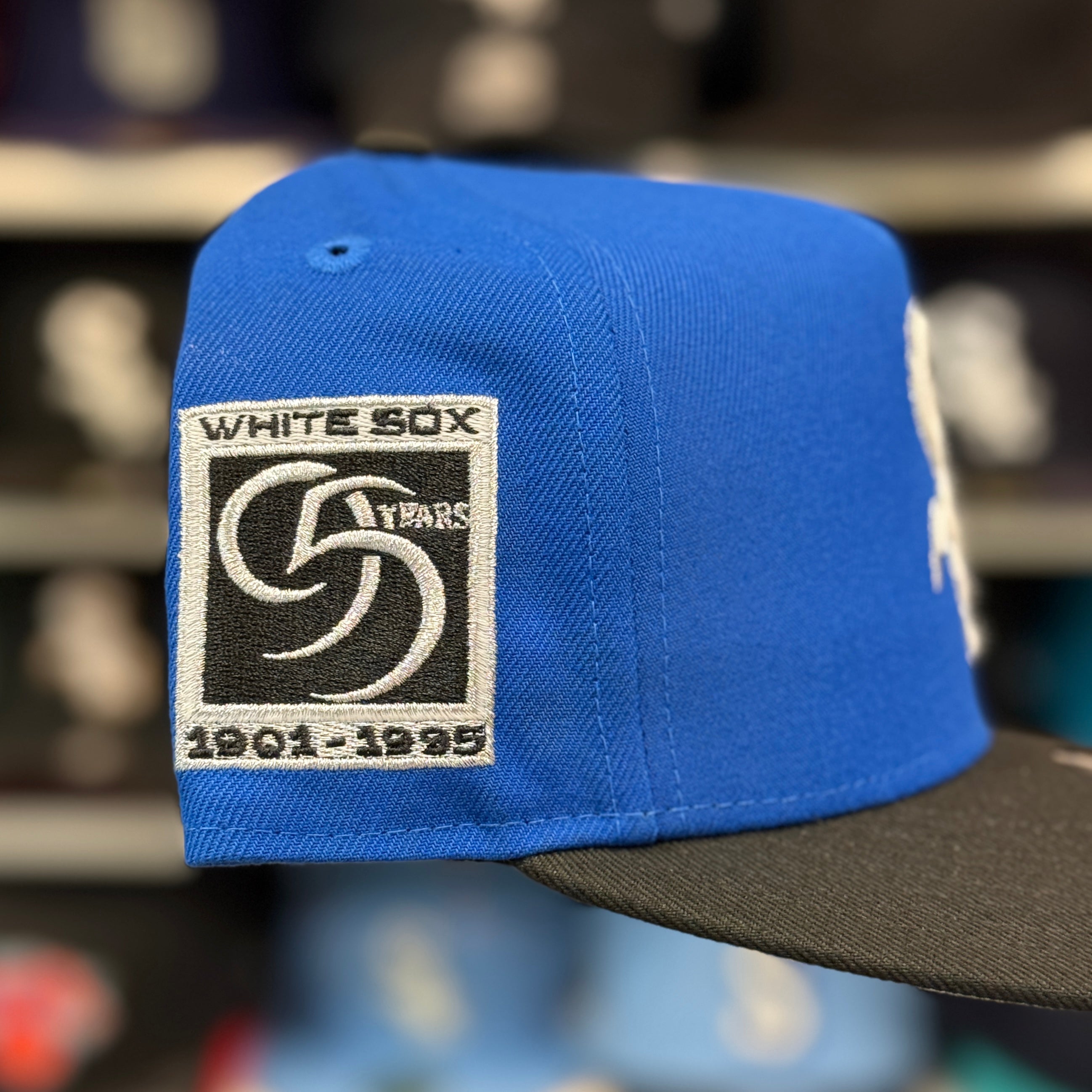 New Era Chicago White Sox '95 Years' A-Frame Blue/Black 9FIFTY Snapback - Product Image