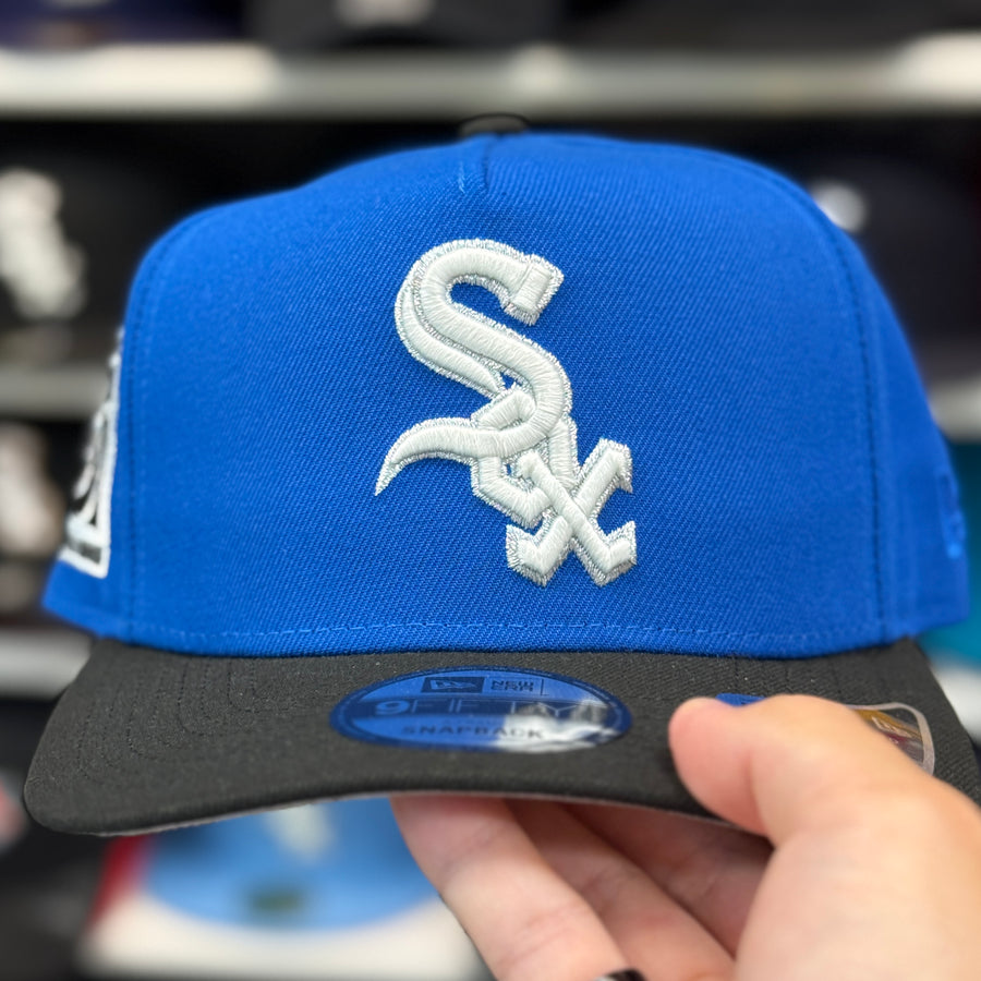 New Era Chicago White Sox '95 Years' A-Frame Blue/Black 9FIFTY Snapback - Product Image