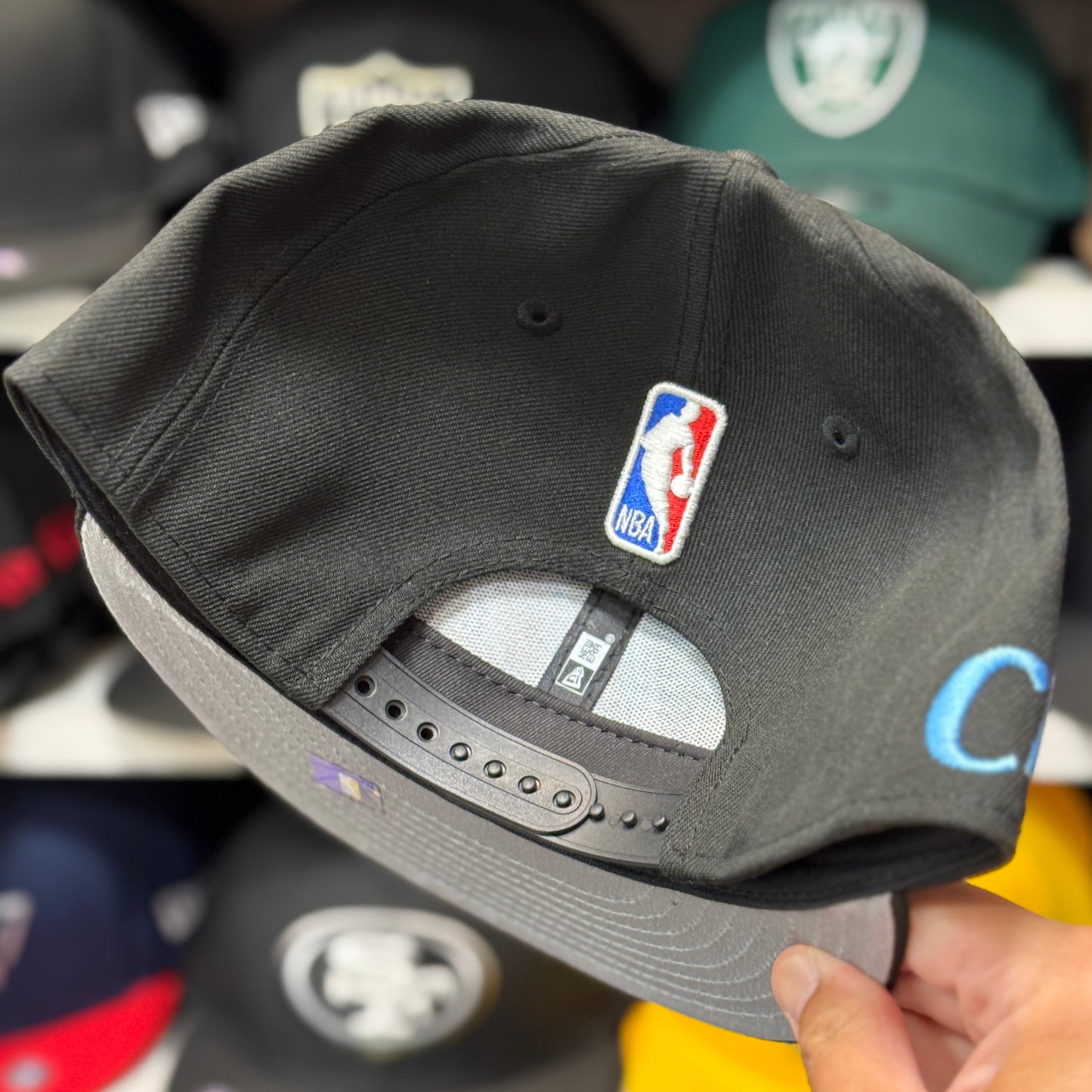 New Era Los Angeles Clippers Black/Light Blue 9FIFTY Snapback