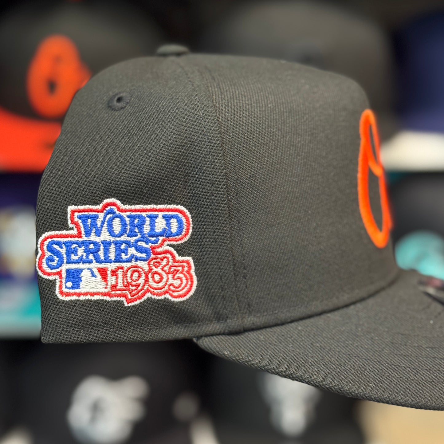 New Era Baltimore Orioles '1983 World Series' A-Frame 9FIFTY Snapback Black