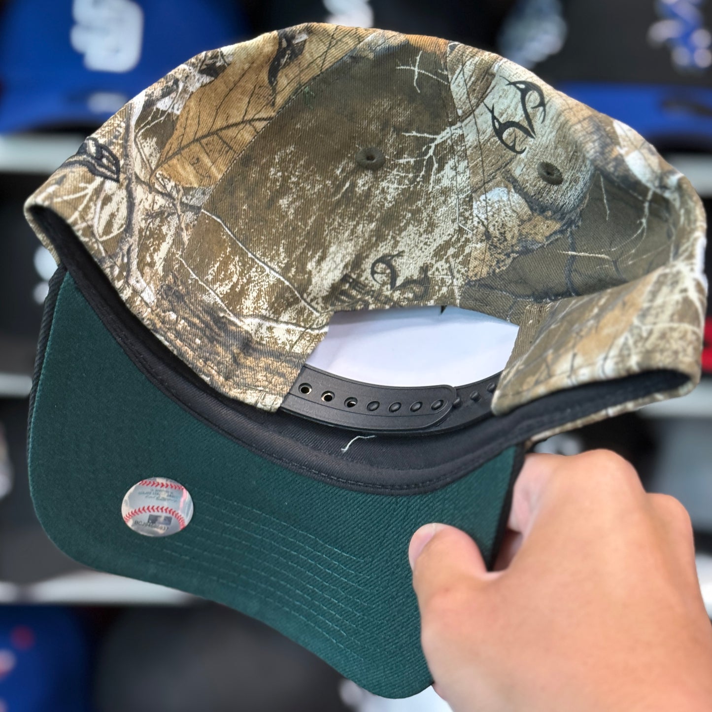 New Era Chicago White Sox '2003 All Star Game' Camouflage A-Frame 9FORTY Snapback Real Tree Camo/Black