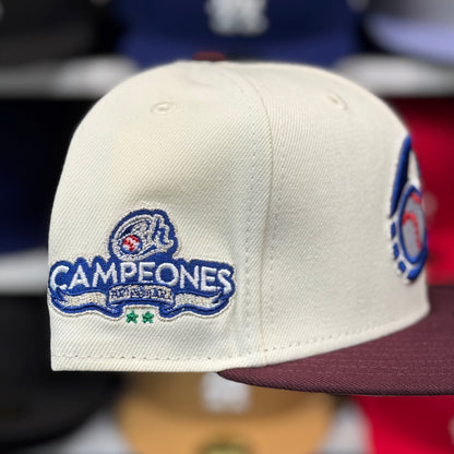 New Era Charros de Jalisco 'Campeones' 9FIFTY Snapback Ivory/Maroon