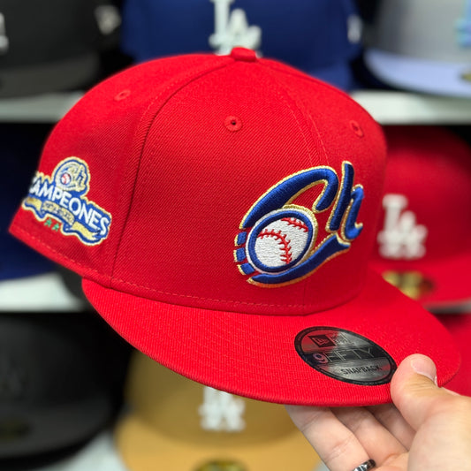 New Era Charros de Jalisco 'Campeones' 9FIFTY Snapback Red