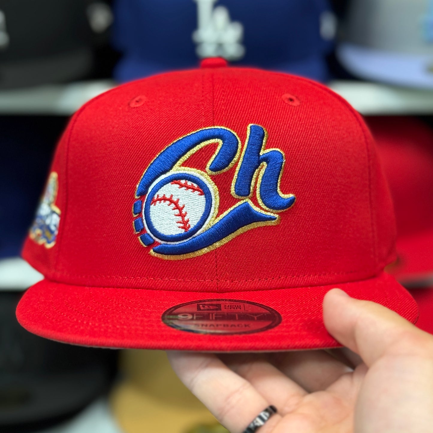 New Era Charros de Jalisco 'Campeones' 9FIFTY Snapback Red