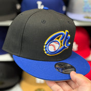 New Era Charros de Jalisco 'Campeones' Black/Blue 9FIFTY Snapback - Product Image