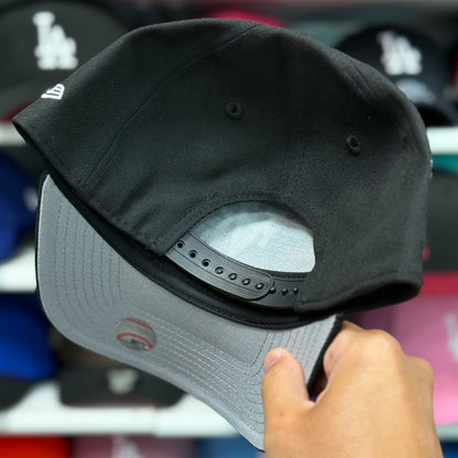 New Era Los Angeles Dodgers '40th Anniversary' Upside Down A-Frame 9FORTY Snapback Black