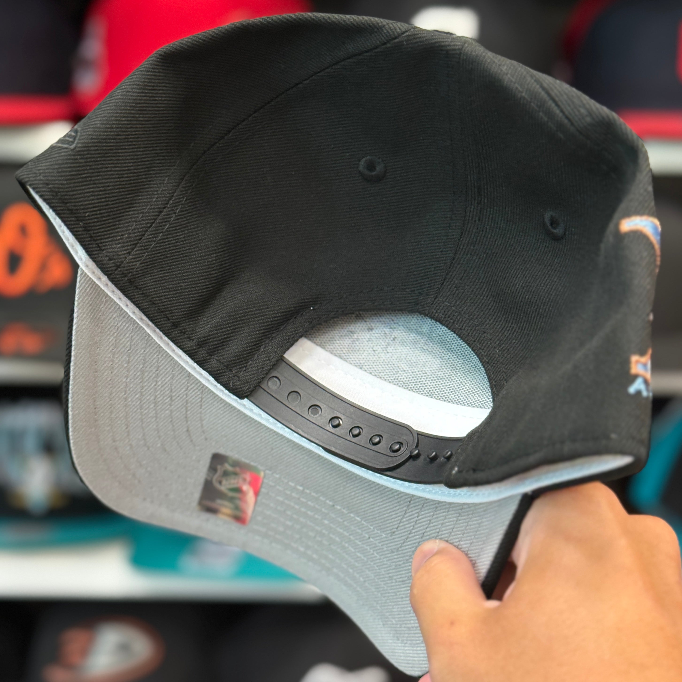 New Era Anaheim Ducks 'Mighty Decade' A-Frame Black 9FORTY Snapback - Product Image