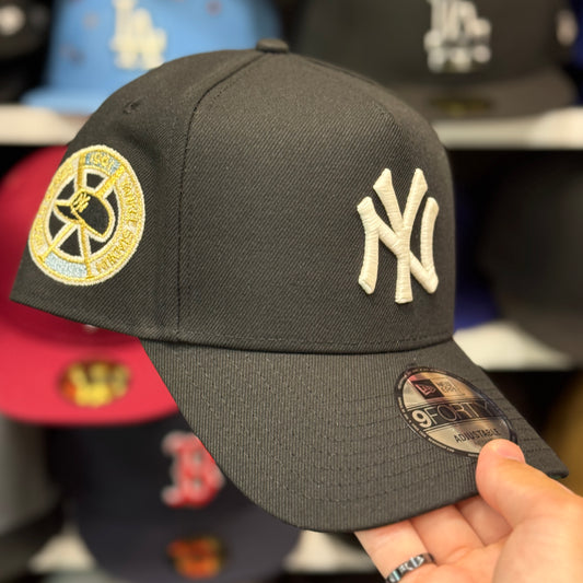 New Era A-Frame New York Yankees Two-Tone 'World Series' 9FORTY Snapback Black/Gold