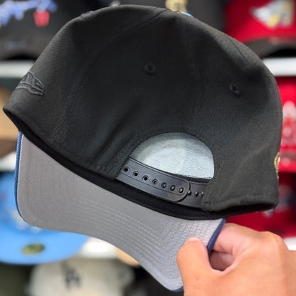 New Era Charros de Jalisco 'Campeones' A-Frame 9FORTY Snapback Black/Blue