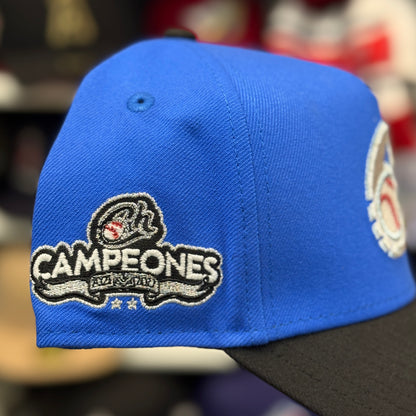 New Era Charros de Jalisco 'Campeones' A-Frame 9FORTY Snapback Blue/Black