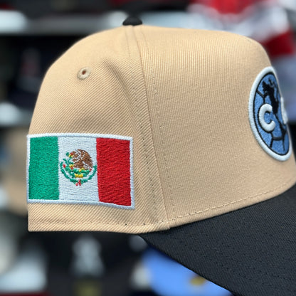 New Era Club América 'The Eagles' A-Frame 9FORTY Snapback Tan/Black
