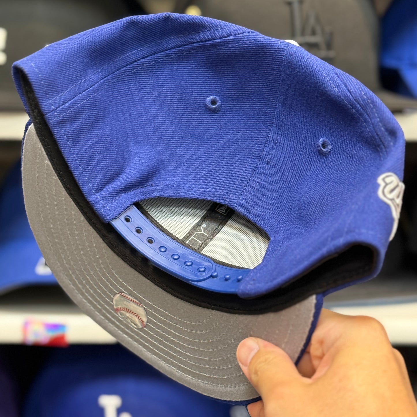 New Era Los Angeles Dodgers '2025 World Series' Blue/White 9FIFTY Snapback