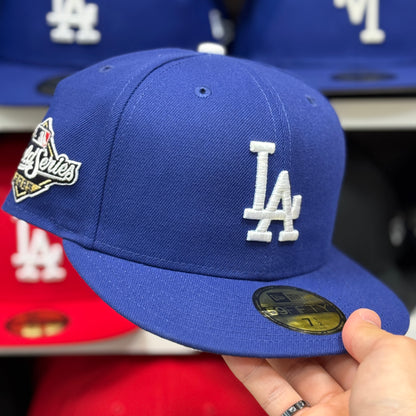 New Era Los Angeles Dodgers '2025 World Series' Blue 59FIFTY Fitted Hat