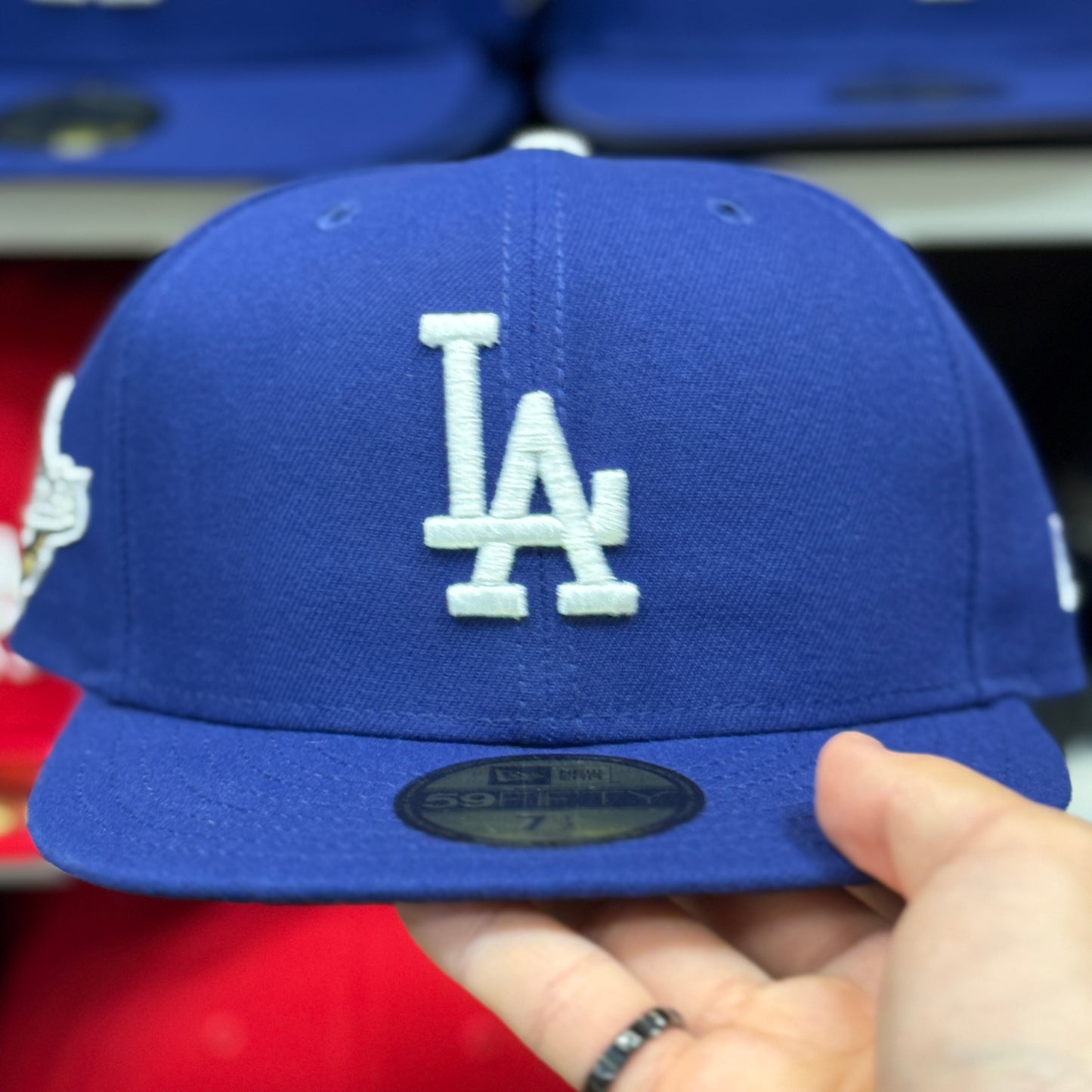 New Era Los Angeles Dodgers '2025 World Series' Blue 59FIFTY Fitted Hat