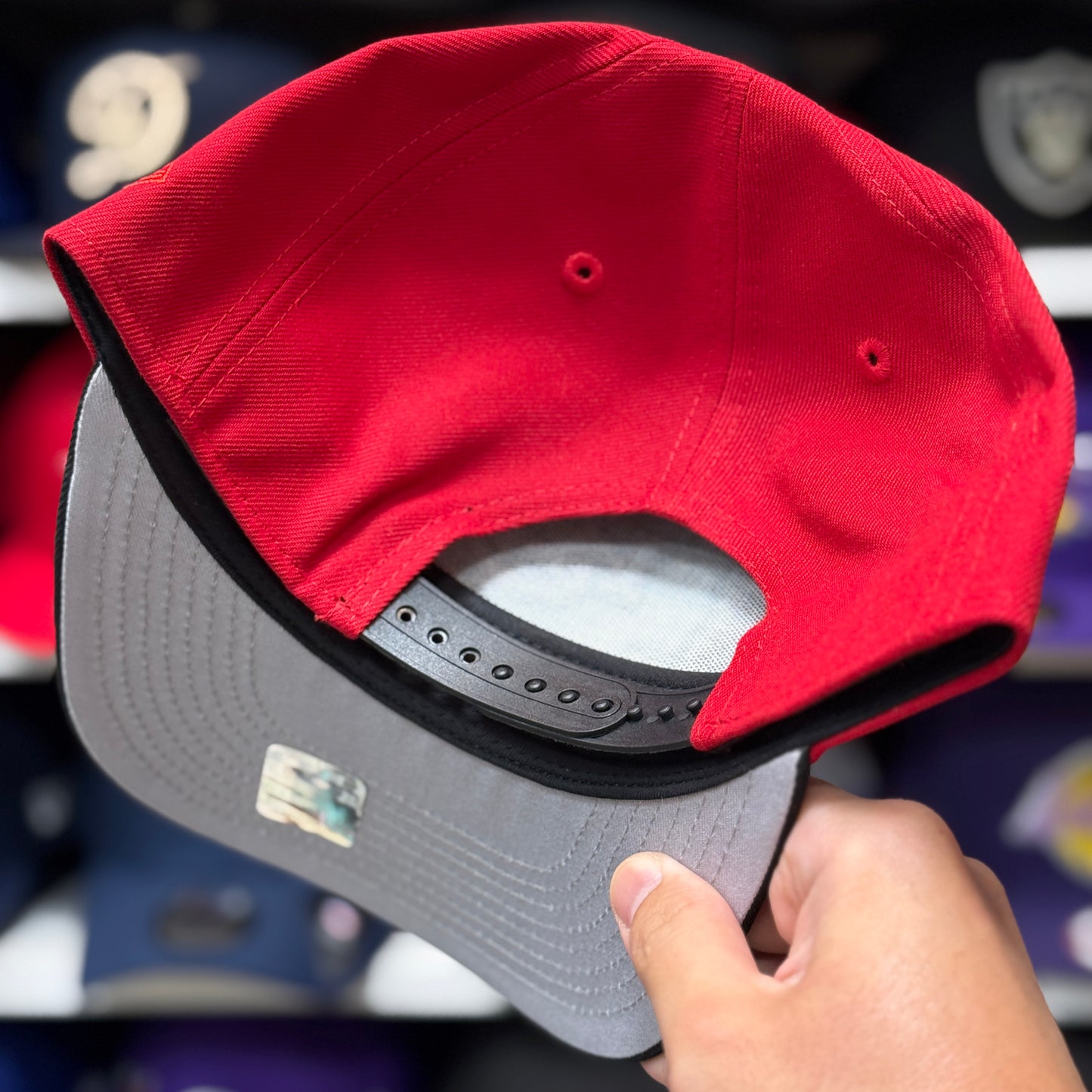 New Era Kansas City Chiefs '2003 Pro Bowl All Star Game' A-Frame Red/Black 9FORTY Snapback - Product Image