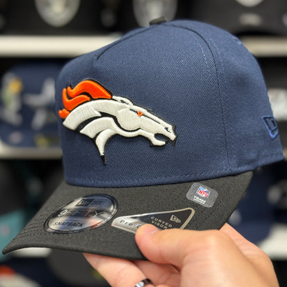 New Era Denver Broncos '2003 Pro Bowl All Star Game' A-Frame Blue/Black 9FORTY Snapback - Product Image