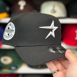 New Era Houston Astros Texas '45th Anniversary' A-Frame Black 9FORTY Snapback