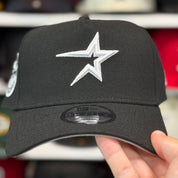 New Era Houston Astros Texas '45th Anniversary' A-Frame Black 9FORTY Snapback - Product Image