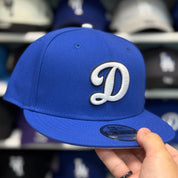 New Era Los Angeles Dodgers 'D' Electric Blue 9FIFTY Snapback - Product Image