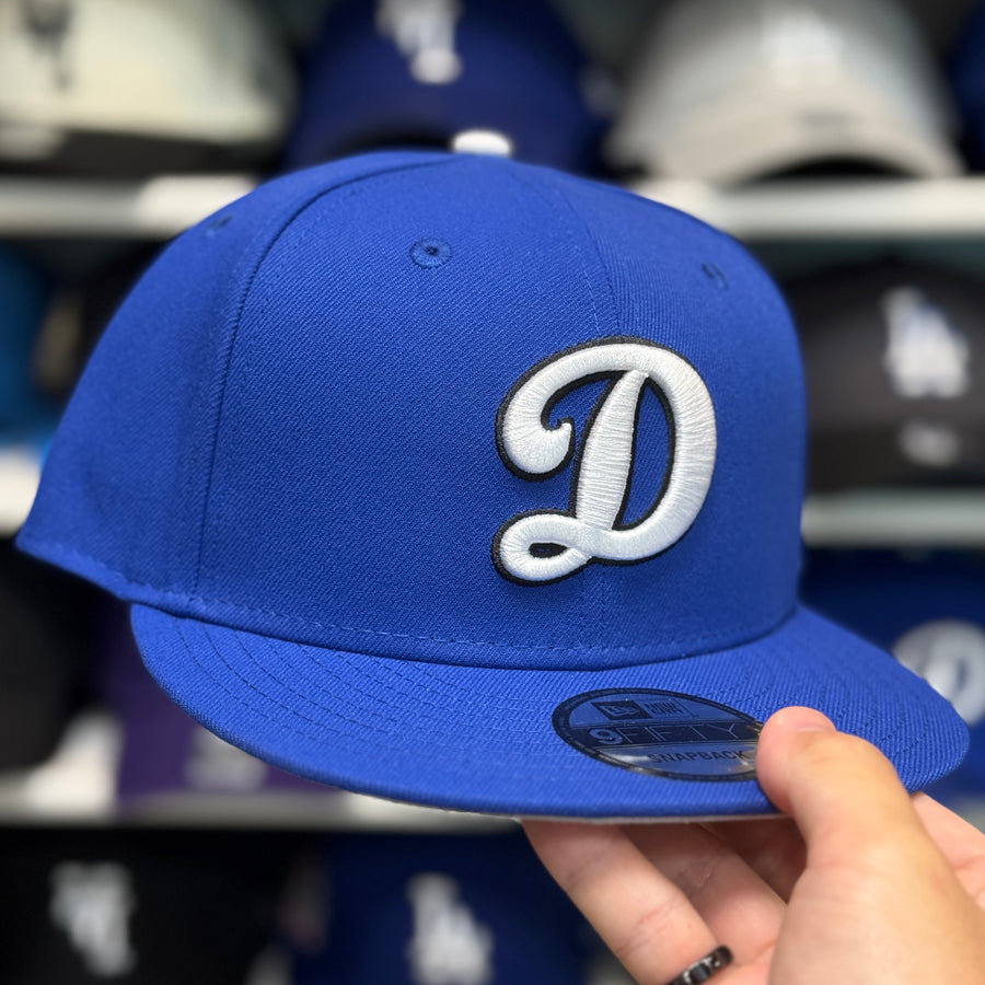 New Era Los Angeles Dodgers 'D' Electric Blue 9FIFTY Snapback - Product Image