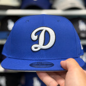 New Era Los Angeles Dodgers 'D' Electric Blue 9FIFTY Snapback - Product Image