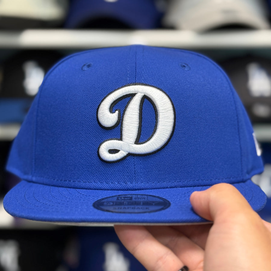 New Era Los Angeles Dodgers 'D' Electric Blue 9FIFTY Snapback - Product Image